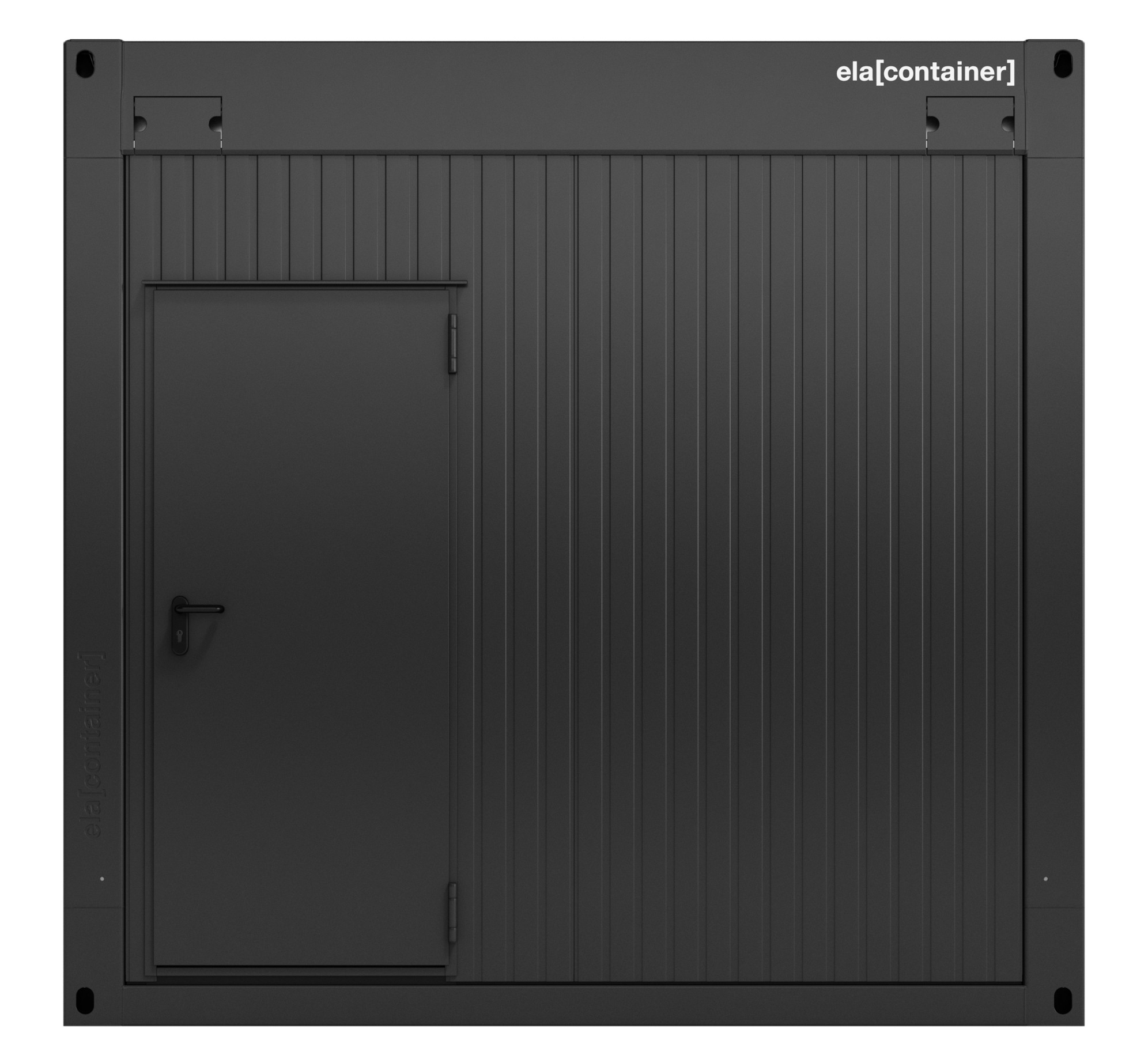 Container Türen Außenansicht Stirnseite frontal