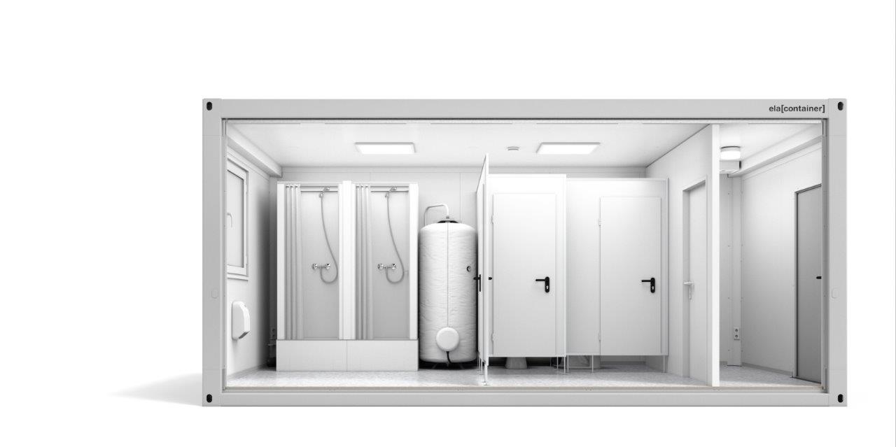 ELA Warmwasserspeicher ELA Container - Warmwasserspeicher im Sanitärcontainer