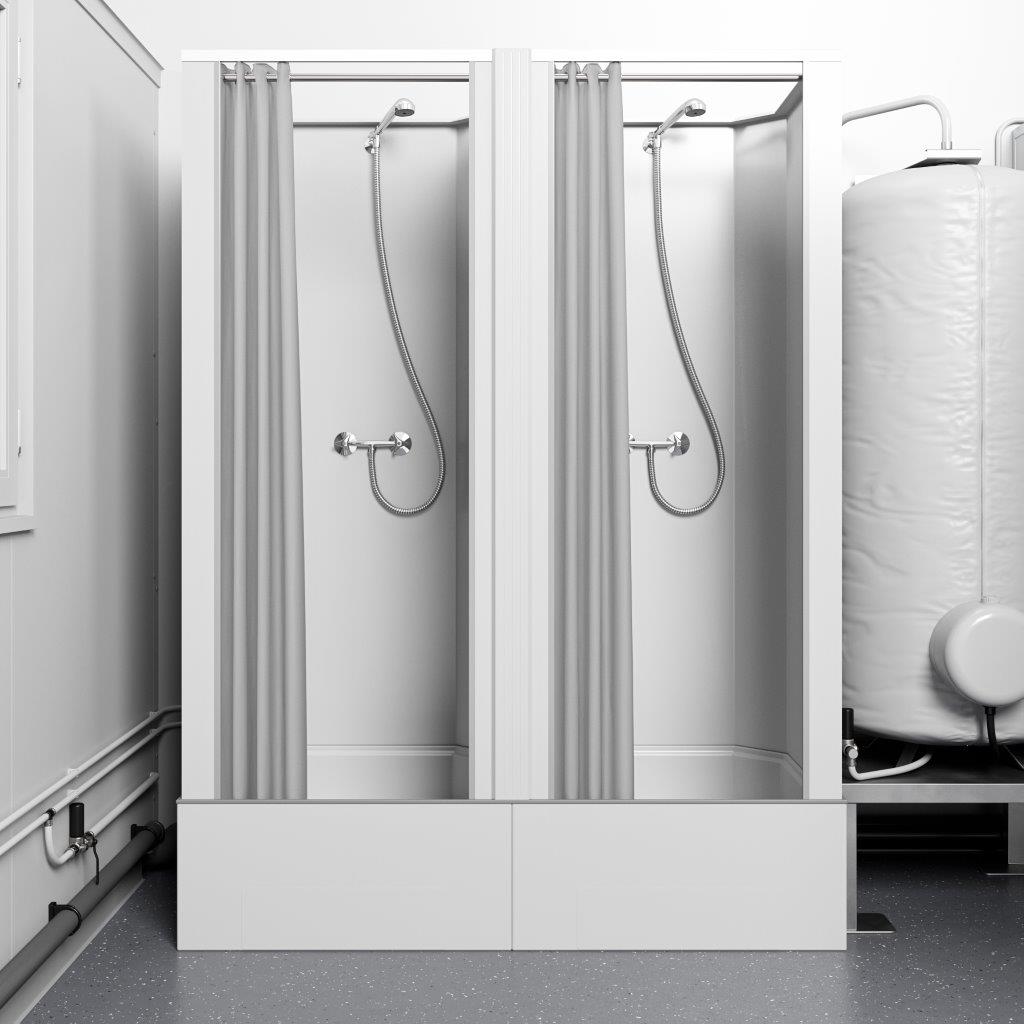 ELA Duschcontainer mit Duschkabinen ELA Container - Duschcontainer mit Duschkabinen