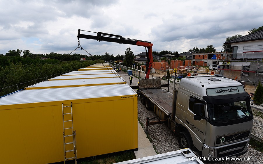 ELA Container in polnischer Realityshow ELA Container - Fernsehprojekt in Polen