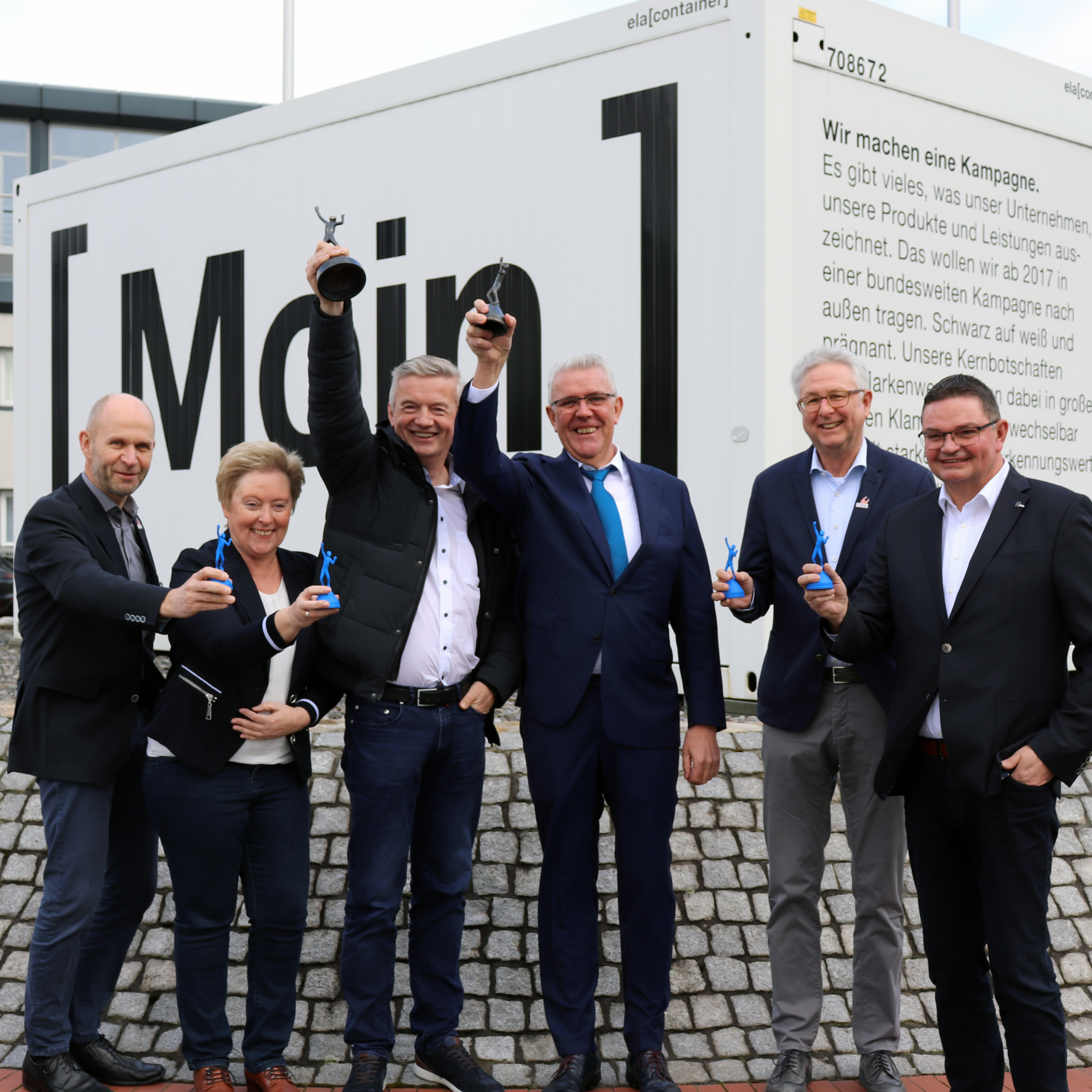 Starke Partner fürs Emsland: ELA Container, Wirtschaftsverband Emsland und Sporthilfe Emsland