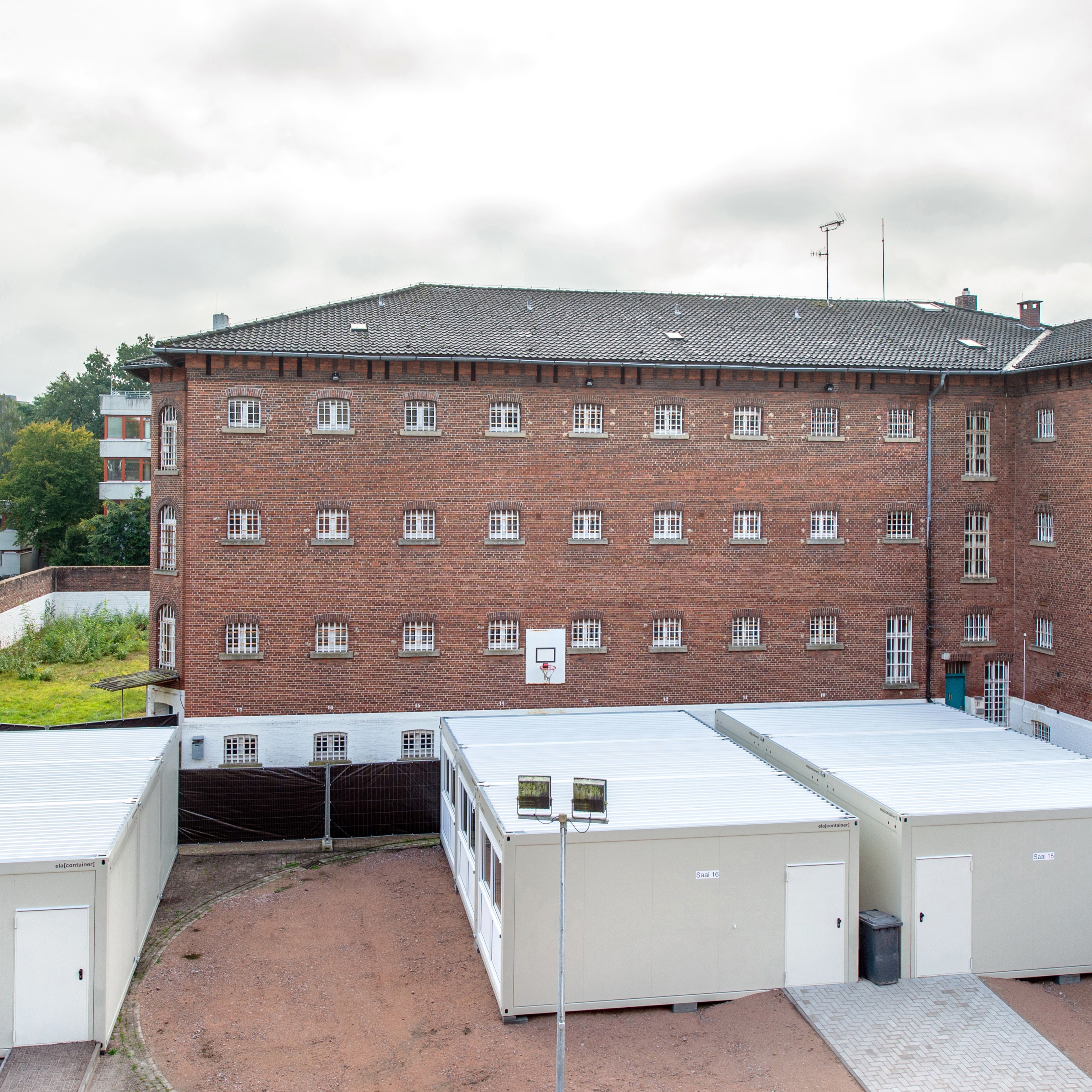 ELA Container beim Landgericht Oldenburg