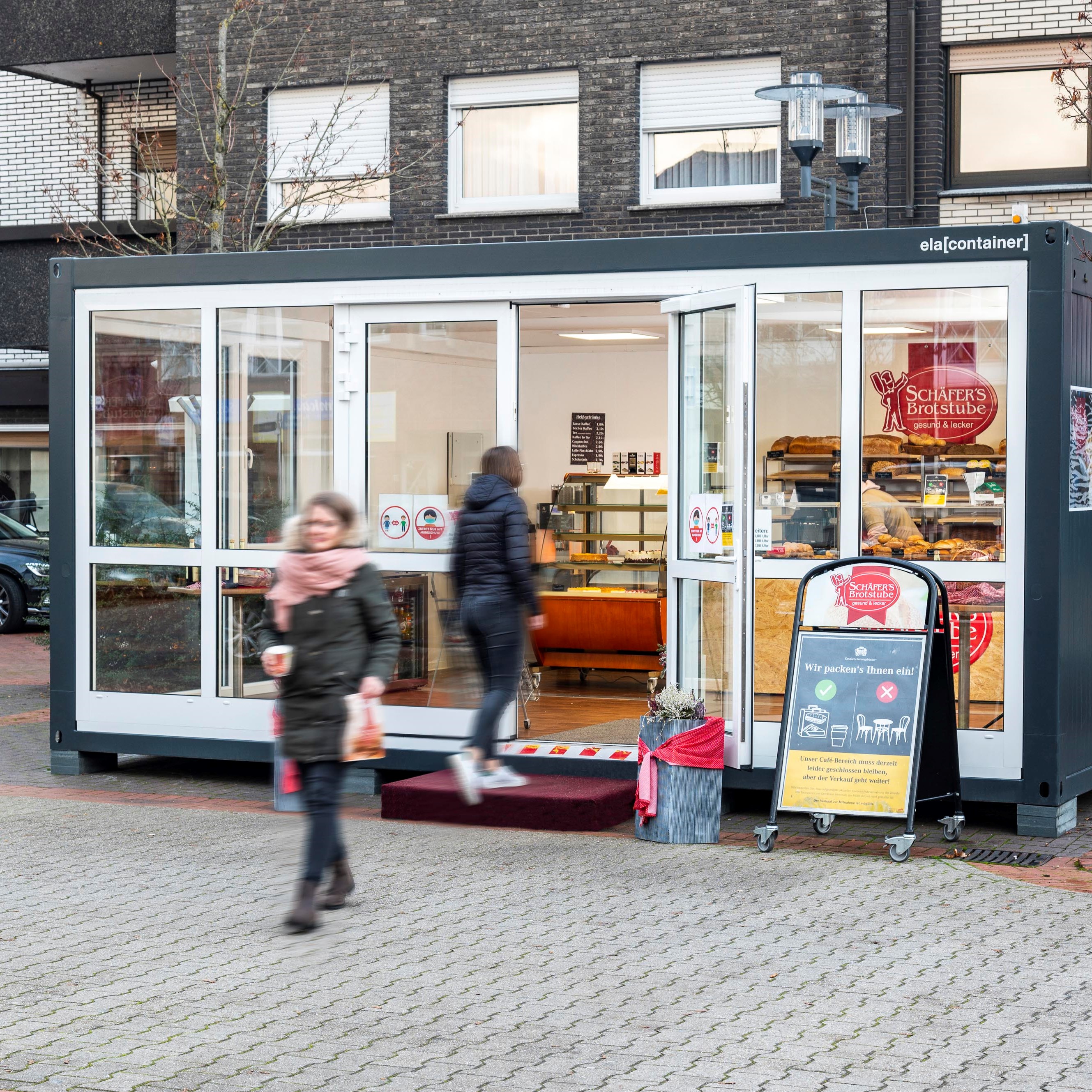 Bäckerei aus ELA Containern