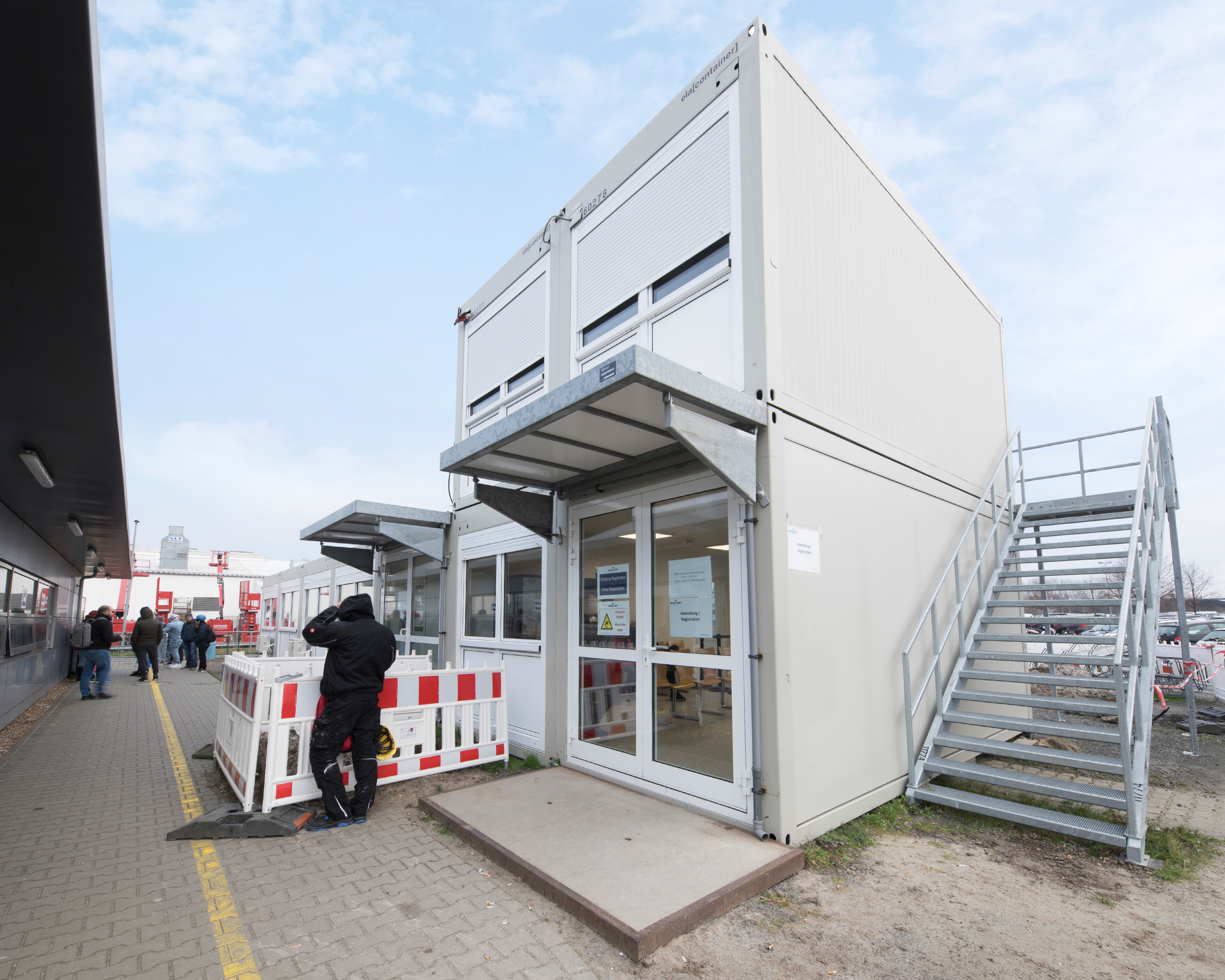 Außenansicht der Anlage Außenansicht der Anlage