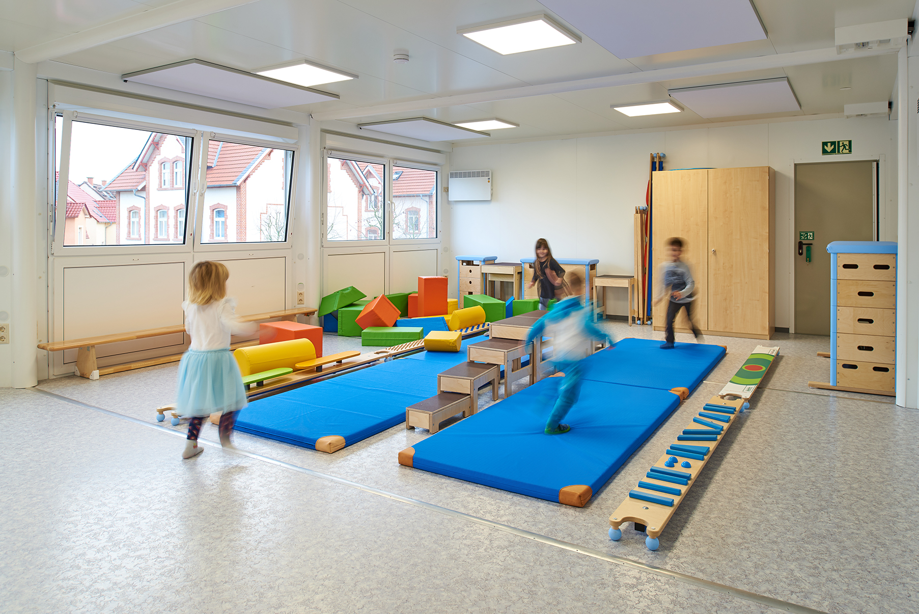 ELA Container Kindergarten von innen ELA Container Kindergarten von innen