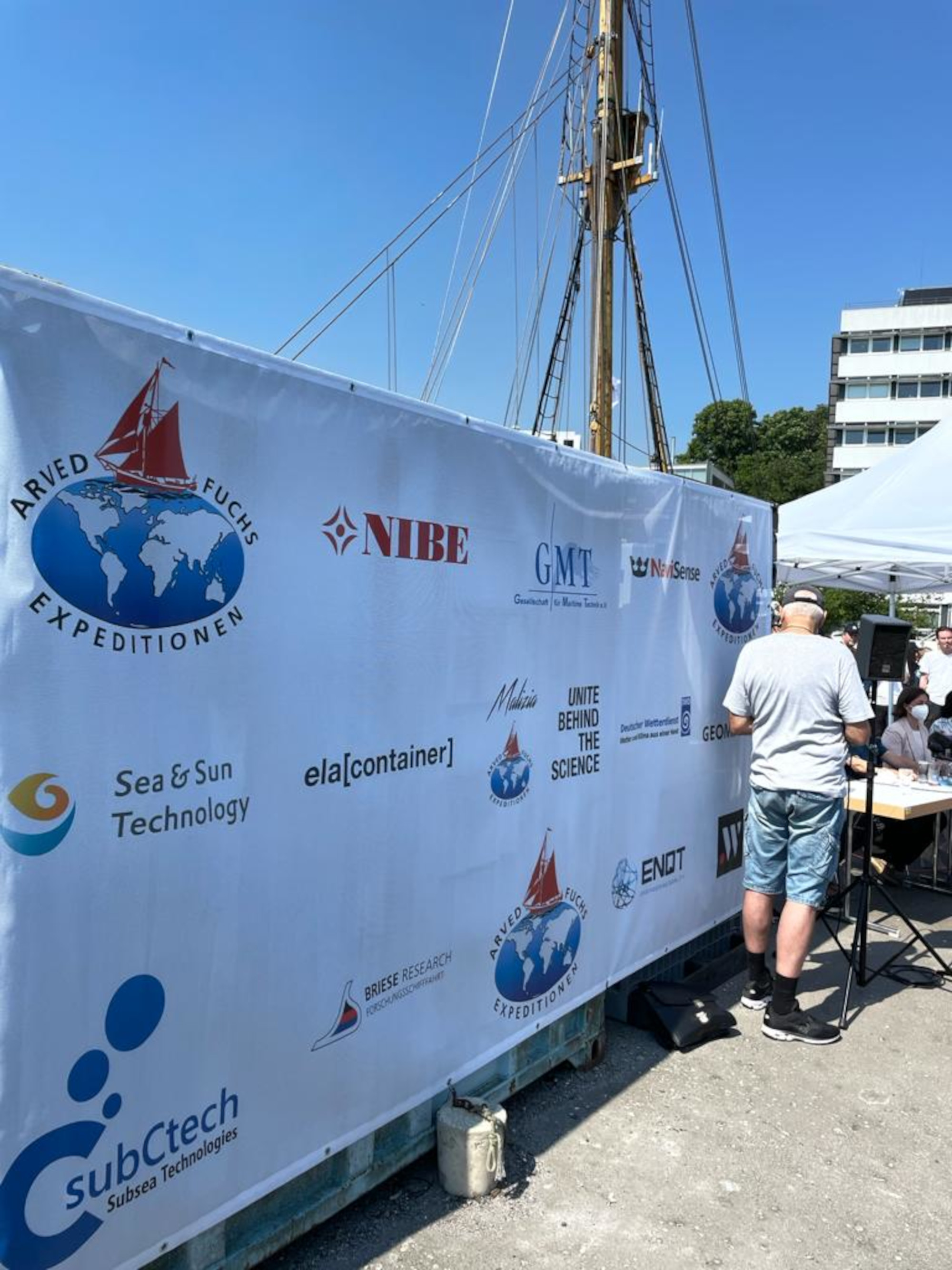 ELA Container als Förderer der "Ocean Change 2021" Expeditionsreise