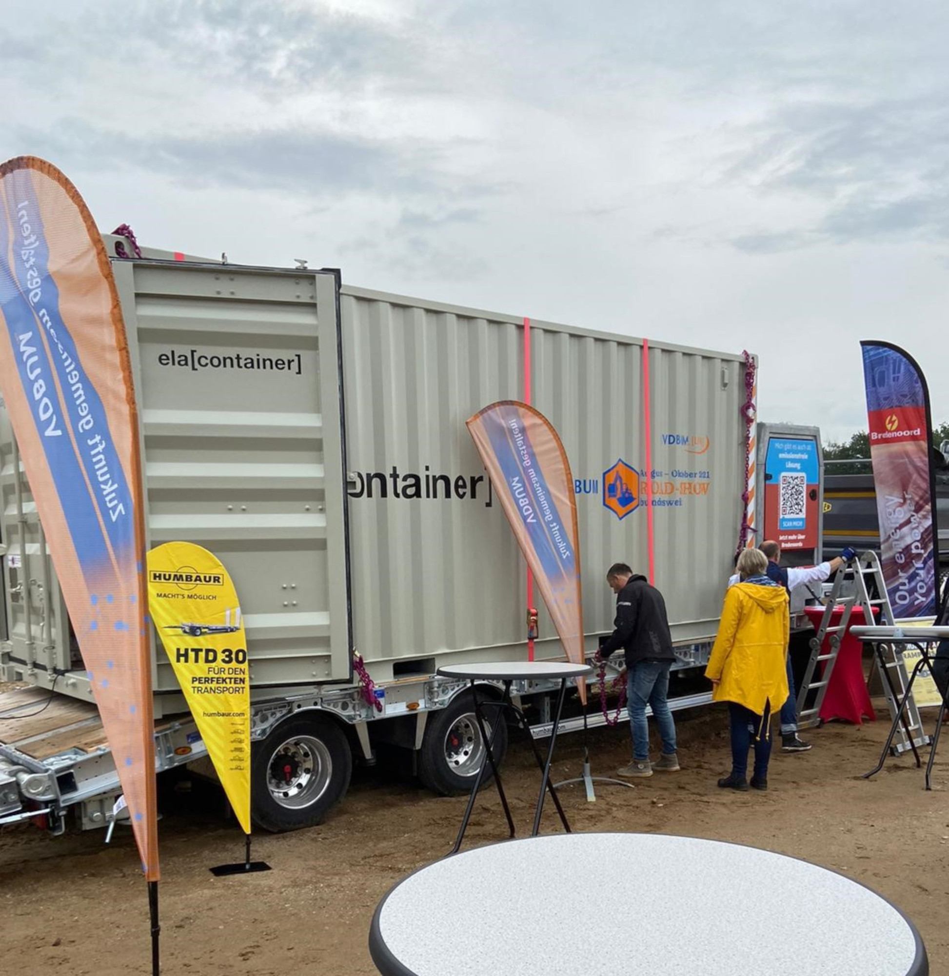 ELA Roadshow-Container auf der VDBUM-Roadshow präsent ELA Roadshow-Container auf der VDBUM-Roadshow präsent