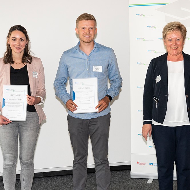 ELA als Unterstützer des EmslandTalents-Stipendiaten Jonas Dietrich