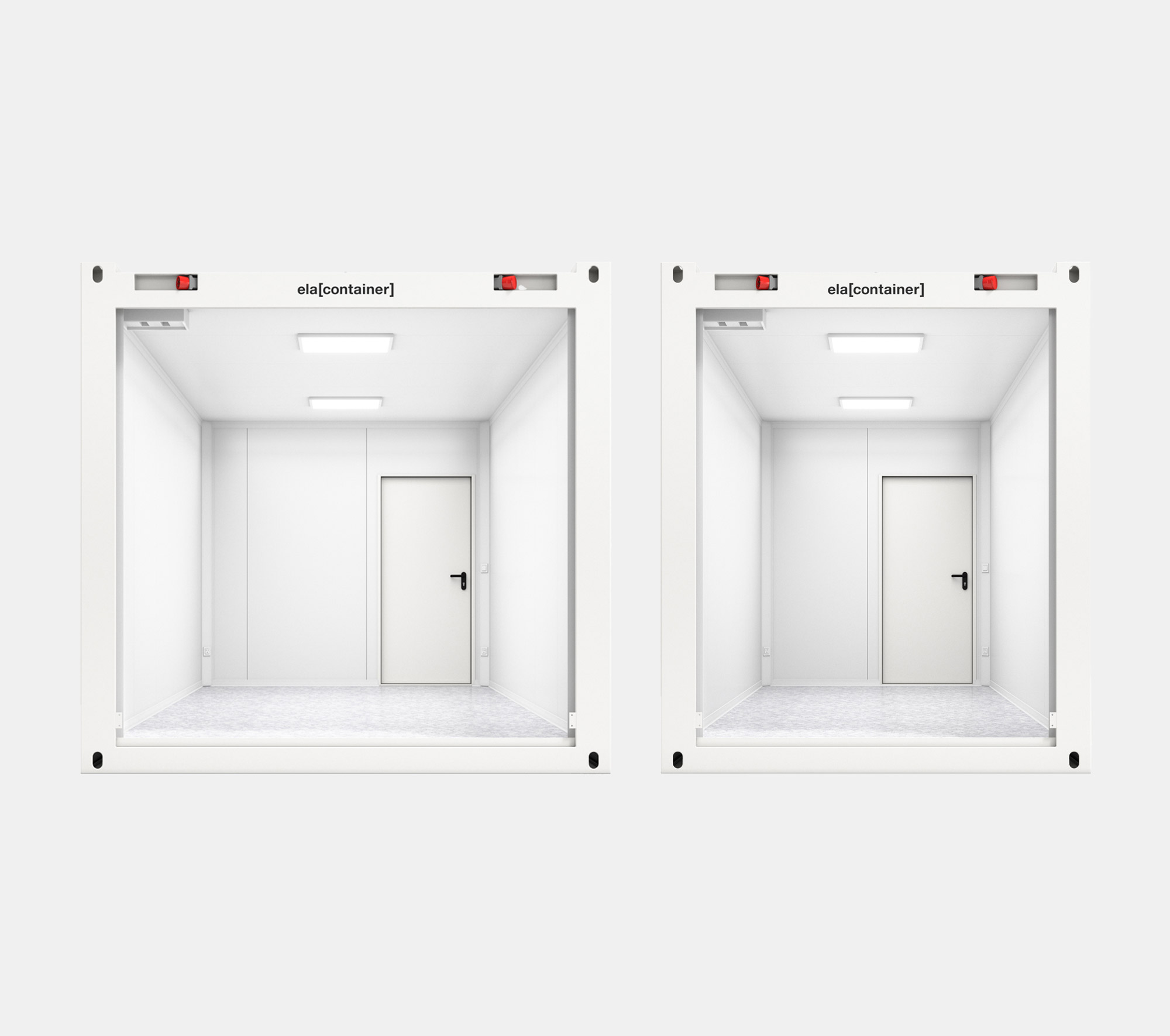 3 Meter breiter Container im Vergleich zu 2,5 Meter breiter Container