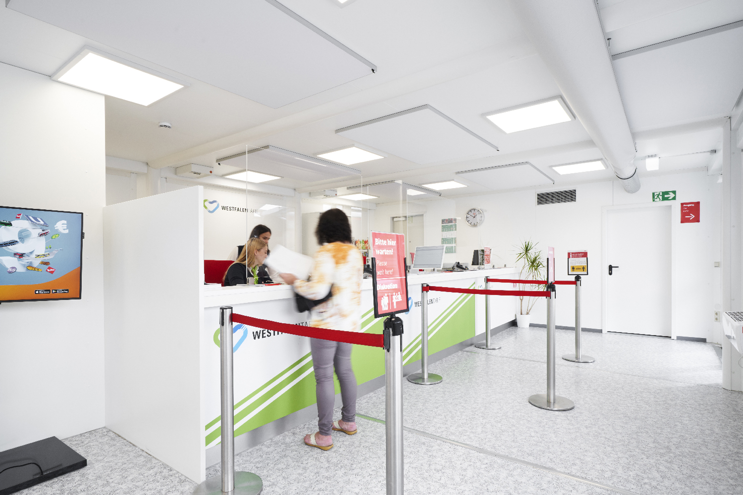 Tourismuscontainer Innenansicht