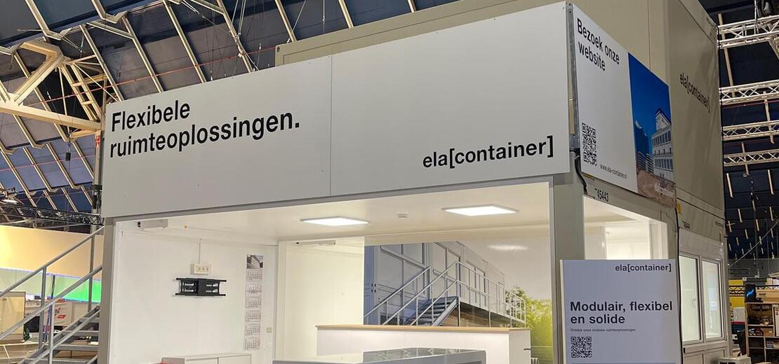 ELA Container auf der BouwBeurs 2025
