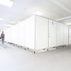 Umkleidetrakt der ELA Container Anlage