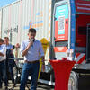 ELA Container auf der VDBUM-Roadshow mit ELA Lkw