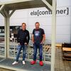 Matthias Mamedie und Niki Schelle bei ELA Container