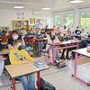 In den modernen ELA Klassenräumen finden alle Schüler Platz.