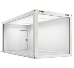 Wohncontainer zum Kauf Frontansicht
