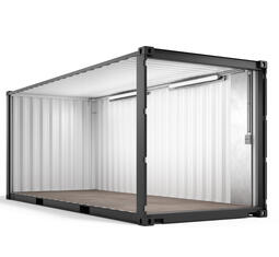 Lagercontainer zum Kaufen Frontansicht