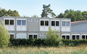 Mobile ELA Container als Dialysezentrum ELA Container - Containeranlage als Dialysezentrum