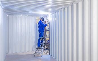 Der Seecontainer als Impuls für mobile Raumlösungen ELA Container - 50 Jahre Container