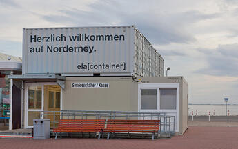 ELA Container - Begrüßung durch ELA Container