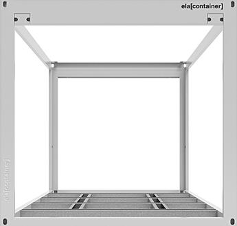 Sanitärcontainer Innenansicht