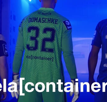 ELA Container als Rückenpartner des SV Meppen