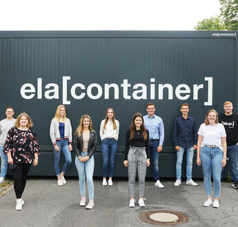 Neue ELA Azubis und dual Studierende Neue ELA Azubis und dual Studierende