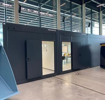 ELA Bürorocontainer auf den Coreum Praxistagen ELA Bürocontainer auf den Coreum Praxistagen