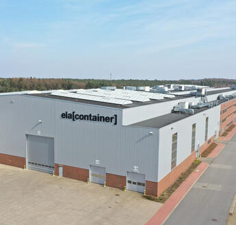 Neue Produktionshalle von ELA Container in Haren