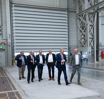 Christian Wulff zu Gast bei ELA Container in Haren Christian Wulff zu Gast bei ELA Container in Haren