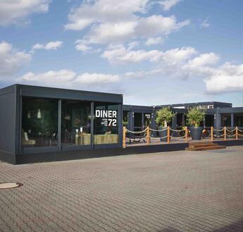 Betriebsrestaurant "Diner 72" von ELA Container in Haren (Ems) Betriebsrestaurant "Diner 72" von ELA Container in Haren (Ems)