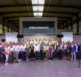 Gäste der ELA Container Offshore Jubiläumsfeier Gäste der ELA Container Offshore Jubiläumsfeier