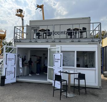 Messestand von ELA Container auf der NordBau 2024 Messestand von ELA Container auf der NordBau 2024