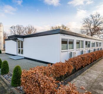 Bürocontainer von Außen