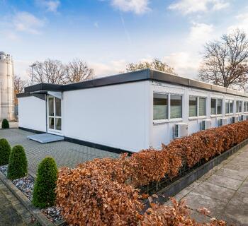 Bürocontainer von Außen