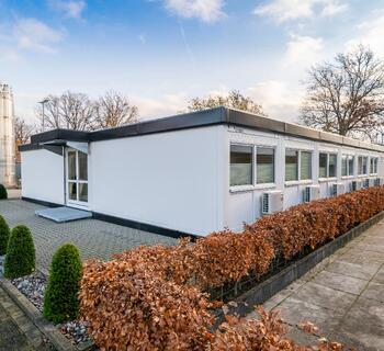 Bürocontainer von Außen