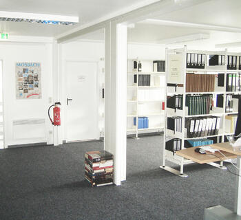 Bibliothek innenansicht