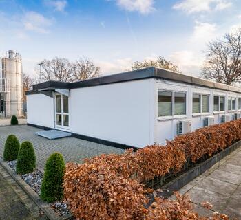 Bürocontainer von Außen