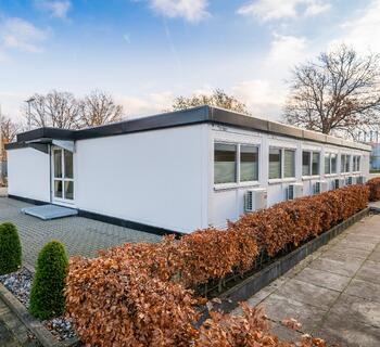 Bürocontainer von Außen