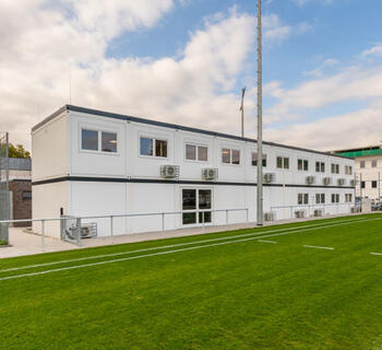 Containeranlage beim SC Preußen Münster