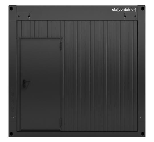 Container Türen Außenansicht Stirnseite frontal