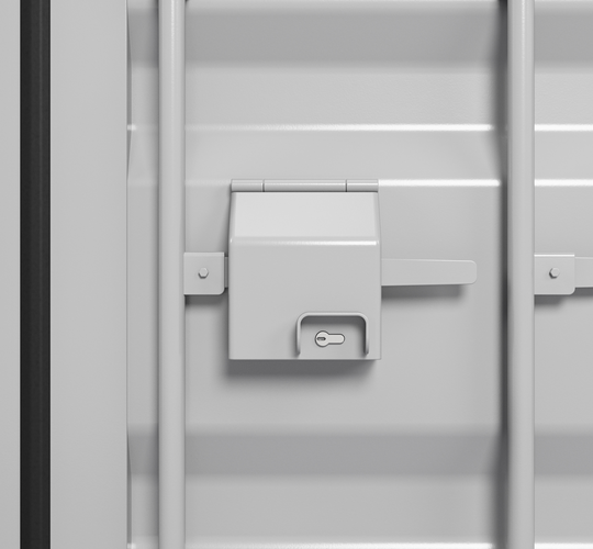 ELA Container - Diebstahlsicherung mit Profilzylinderschloss