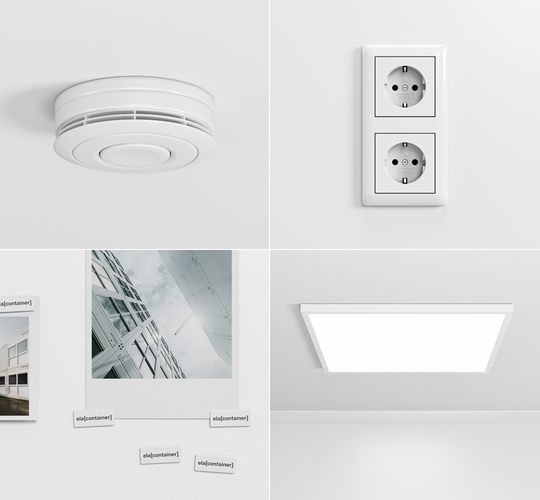 Grundausstattung Container