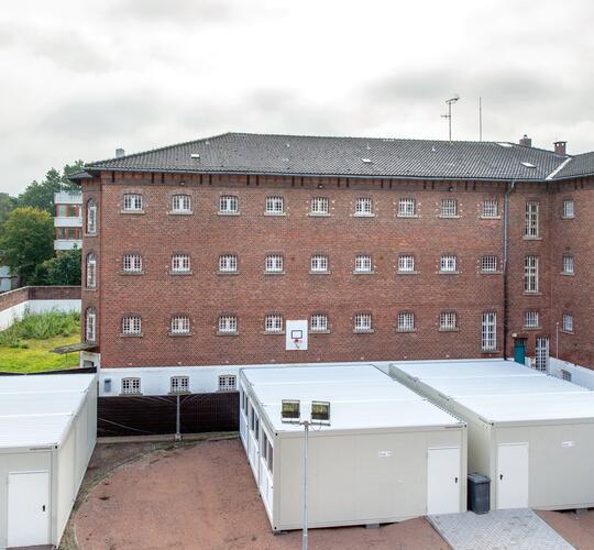 ELA Container beim Landgericht Oldenburg