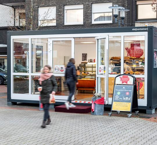 Bäckerei aus ELA Containern