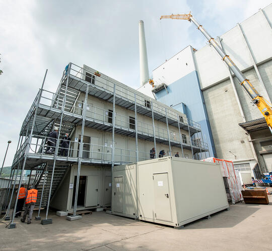 ELA Unterkünfte für Revisionsarbeiten