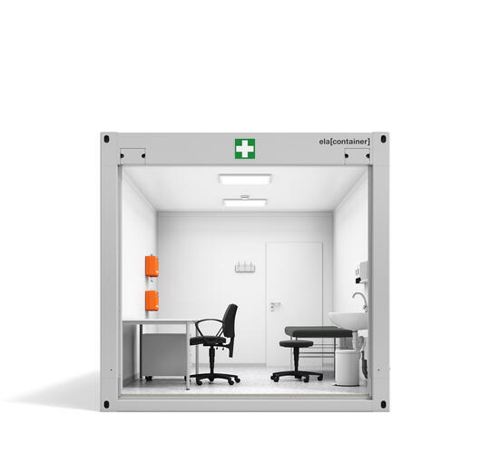 Quarantänecontainer mieten & kaufen | Für Gesundheitseinrichtungen ...