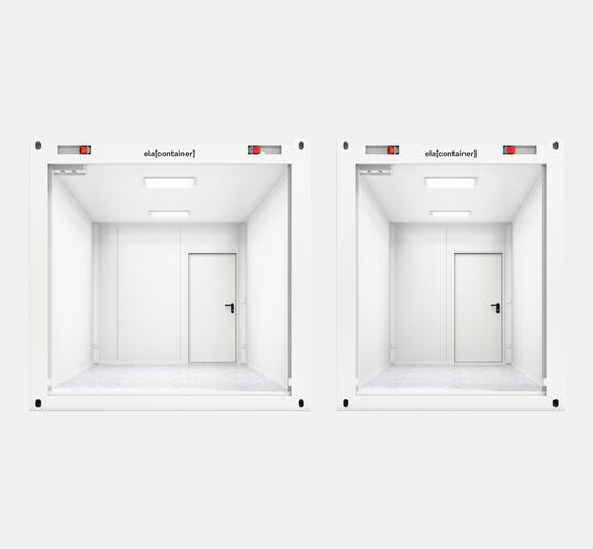 3 Meter breiter Container im Vergleich zu 2,5 Meter breiter Container