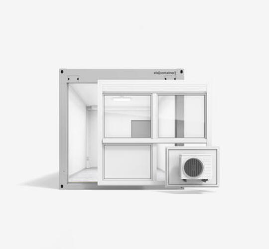 Rendering von einem ELA Container von Außen