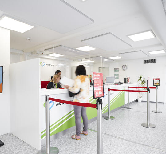 Tourismuscontainer Innenansicht